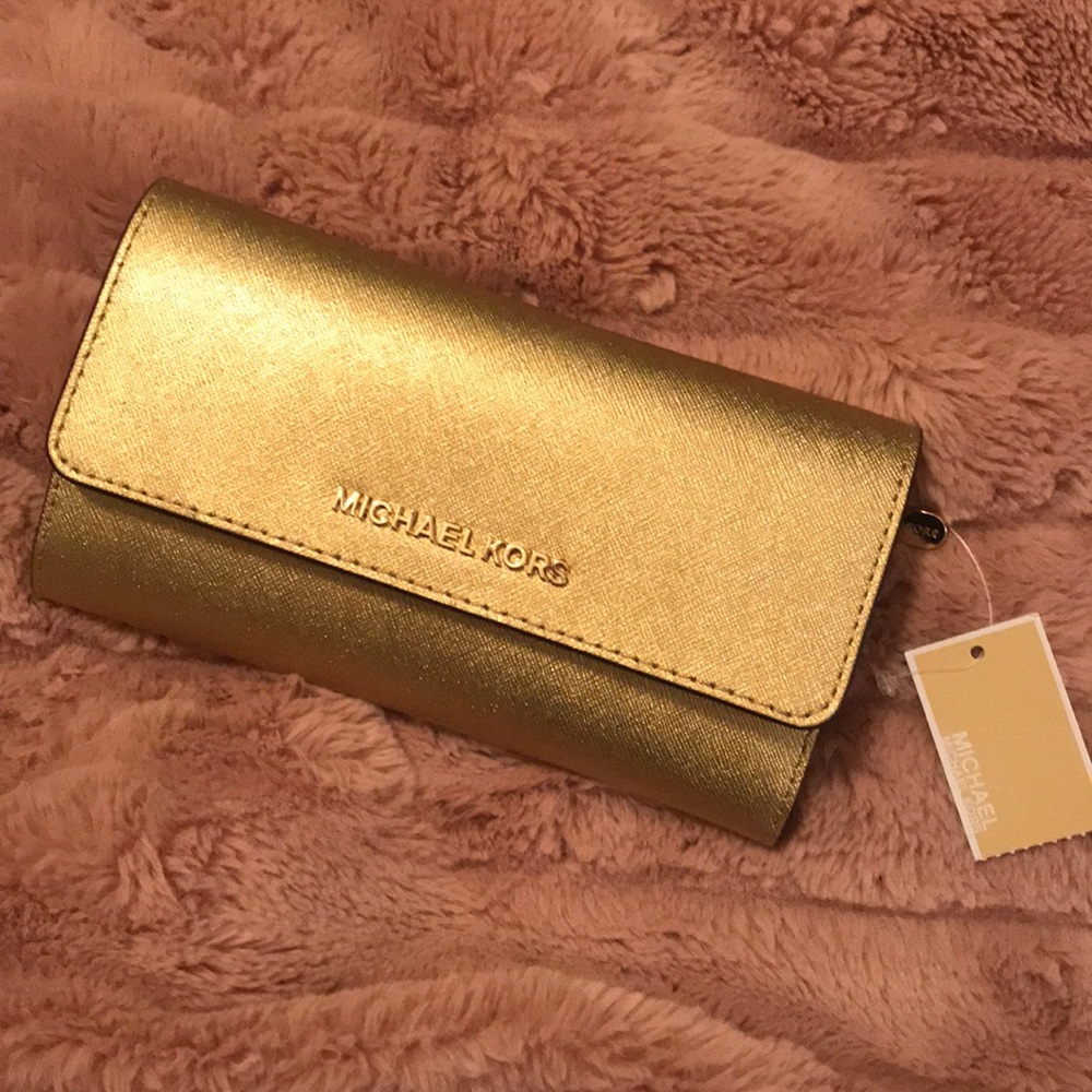 New 🚨 MK gold wallet